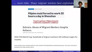 Reducing Mistreatment of Migrant Domestic Workers by Toman Barsbai (University of Bristol)