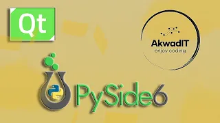 48- مقدمة عن الواجهات الرسومية - GUI- باستخدام PySide6 وتثبيت المكتبة