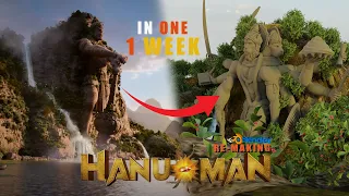 RE - CREATED HANUMAN ( teaser ) using vfx ||