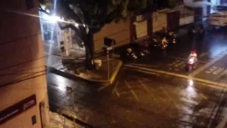 Chuva na noite desta quinta (25) no Centro de Patos pb