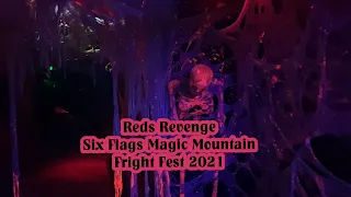 Red's Revenge - Six Flags Magic Mountain Fright Fest 2021