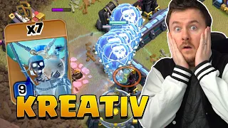 PRO SPIELER nutzt Klonzauber für Teslafarm + Funnel ?! | #clashofclans