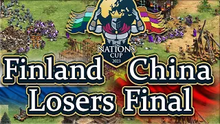 China vs Finland! Nations Cup (Losers Bracket Final)