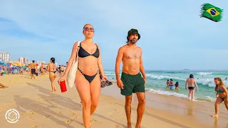 Ipanema Beach, Rio de Janeiro 🇧🇷 Brazil 【 4K UHD 】 THE BEST VLOG BEACH