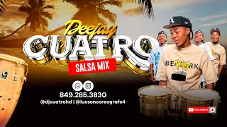 Mix SALSA CLASICA VOL 3 🥁 MAS de 15 MEJORES SALSA | MEZCLADA EN VIVO POR DJ CUATRO-HD