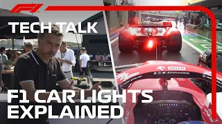 F1 Car Lights Explained | F1TV Tech Talk | Crypto.com