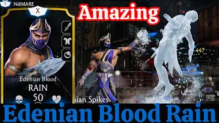 Edenian Blood Rain Fusion X FW Gameplay Review MK Mobile