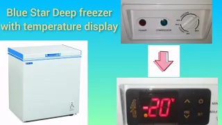 Converting Blue Star deep freezer controller from analogue to digital,subzero/dixel