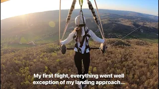 Vlog 15: Hang Gliding Mountain Flight#2, 3 at Lookout Mtn Flight Park - Fail Landing Approach