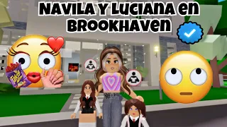 NAVILA Y LUCIANA EN BROOKHAVEN 😱🤣#roblox #viral #gameplay #comedy
