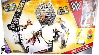 WWE Crash Cage Ring Playset with Triple H Toy Toys R Us Exclusive Unboxing, Construction & Review!!