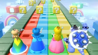 Super Mario Party Strike It Rich Minigames - Rosalina vs Daisy vs Peach vs Dark Bowser (Master Cpu)