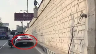 (Close Call) Lamborghini Huracan Crazy Acceleration | Hyderabad | India