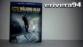 The Walking Dead Season 5 unboxing Blu Ray