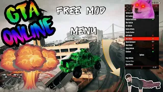 Trying the Worst GTA Online Free Mod menu  Random Fun / [Main account]