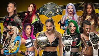 WWE WOMENS NXT ROSTER FINISHERS
