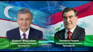 Шавкат Мирзиёев провёл телефонный разговор с Президентом Республики Таджикистан Эмомали Рахмоном