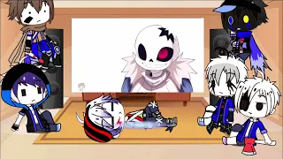 Sans Aus reacts to frans comic and Sans nightmare eng/tur