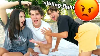 Arguing with My Sister In Front of My Boyfriend 🤭 *he’s annoyed* PRANK