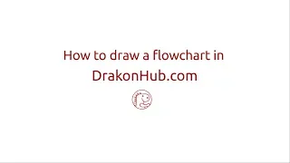 How to draw a flowchart in DrakonHub