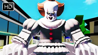 Roblox BrookHaven 🏡RP IT Pennywise (Scary Full Movie)