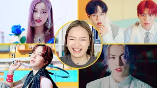 REACTING TO AB6IX, E'LAST, ATEEZ, PIXY: CUOK