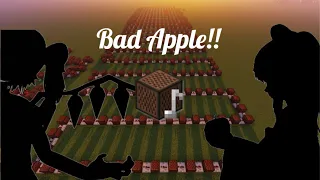 (Touhou) Bad Apple!! - Minecraft Note Block