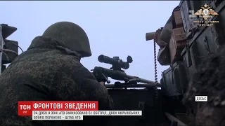 Фронтові зведення: окупанти посилили вогонь на Донбасі