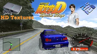 Initial D Special Stage | Hi Res Textures + Widescreen | PCSX2 1.7.0 | 4K ( 8xIR ) PS2 PC Testing