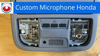 Custom Honda Microphone for Aftermarket Radios.