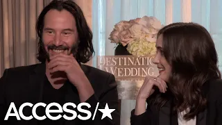 Keanu Reeves & Winona Ryder Hilariously Discuss Their Awkward 'Destination Wedding' Sex Scene!