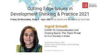 COVID-19, Corporatisation and Closing Space: The Triple Threat to Civil Society in India