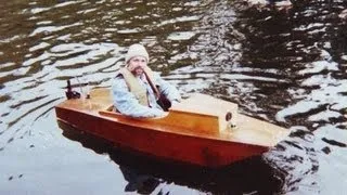 Plywood electric boat