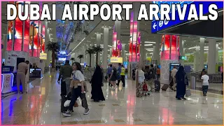 DUBAI AIRPORT TERMINAL 3 ARRIVAL AREA