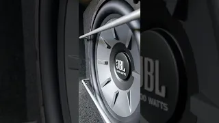 JBL stage 1200B+JBL stage A3001  Bass test