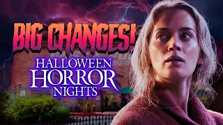 POTENTIAL CHANGES Coming to Halloween Horror Nights 2024 | Current Logistic and Layout for HHN 33