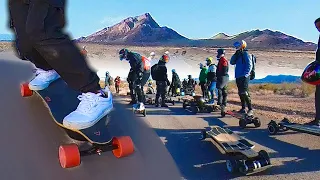 50+ Electric Skateboards take over the Wetlands (Esk8con Part 1)