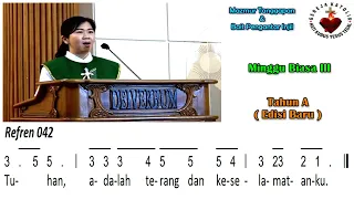 Mazmur Tanggapan & BPI (Baru) | Minggu Biasa III (A) | 25 Januari 2026