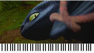 How To Train Your Dragon: The Downed Dragon - Piano Cover/Music Video HD