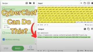 Advanced CyberChef Techniques - (Flow Control, AES Decryption, Regular Expressions, Registers)