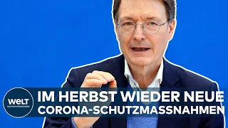 NACH IMPFPFLICHT-AUS: Lauterbach sieht für Herbst wieder mehr Corona-Schutzmaßnahmen I WELT Dokument