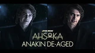 Anakin Skywalker DE-AGED in Ahsoka [DeepFake]