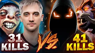 WHO IS THIS GUY?! New Carry Rising Star 41 Kills Ursa vs 31 Kills Arteezy Meepo - EPIC Game Dota 2