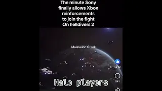 Xbox players arrive to Helldivers 2