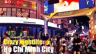 Bui Vien Walking Street | Crazy Nightlife Area in Ho Chi Minh City, Vietnam