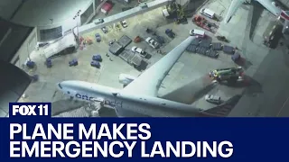 American Airlines' Boeing 777 makes emergency landing at LAX