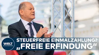 SCHOLZ im SOMMERINTERVIEW: Kanzler sieht "sozialen Sprengstoff" in Energiepreisen – gegen Tempolimit