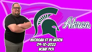 Michigan State vs Akron 9/10/22 Free College Football Picks and Predictions Week 2