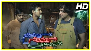 Indru Netru Naalai Movie Scenes | Karthik explain about time travel machine | Vishnu | Karunakaran