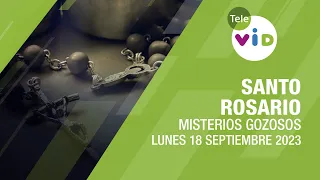 Santo Rosario de hoy Lunes 18 Septiembre de 2023 📿 Misterios Gozosos #TeleVID #SantoRosario